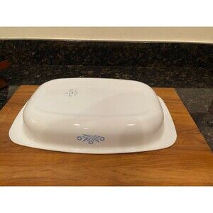 Corning Ware Blue Cornflower Roaster P-21